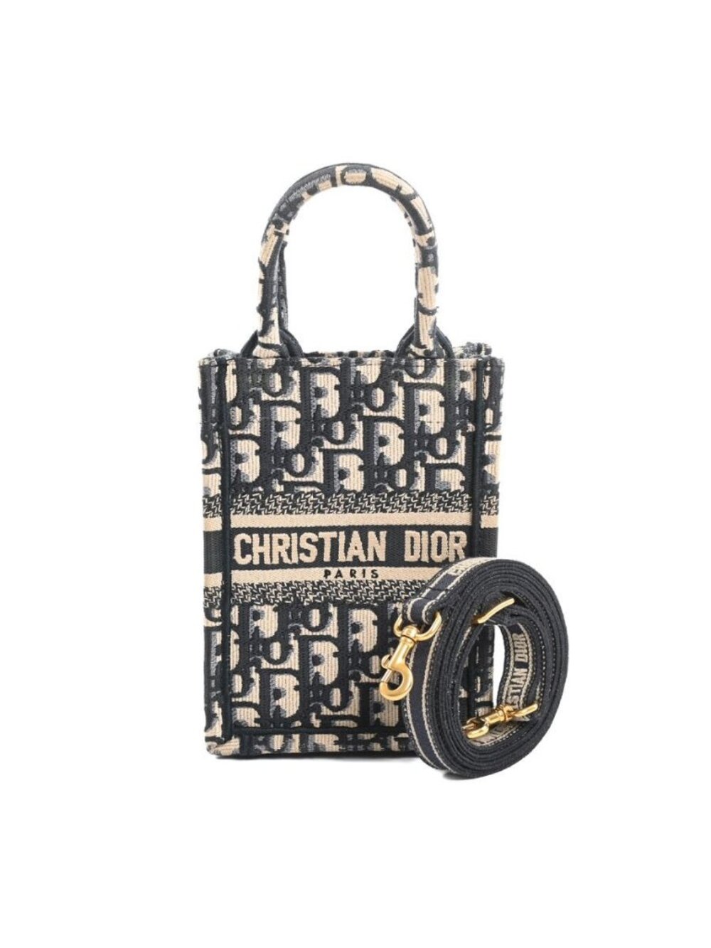 Dior Shoulder Bag Book Tote Vertical Mini